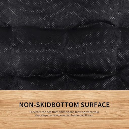 TEFOMATE Pluszowe legowisko dla psa L (ciemnoszary)