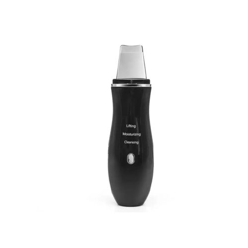 Bshy Elektryczna i ultradźwiękowa szpatułka do oczyszczania twarzy (czarna)