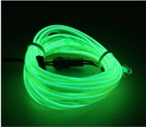 Samochodowa taśma LED OneLED, wycinalna dioda LED, ładowanie przez USB 5 m (zielona)