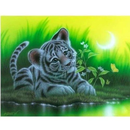 Bshop Diamentowe malowanie (Mały Tygrys)