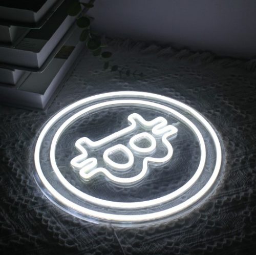 Wanxing Unique Bitcoin LED Neon Lighting 32cmx32cm