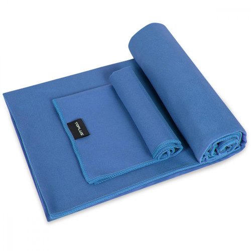 Ręcznik do jogi TOPLUS 172x61cm (niebieski)